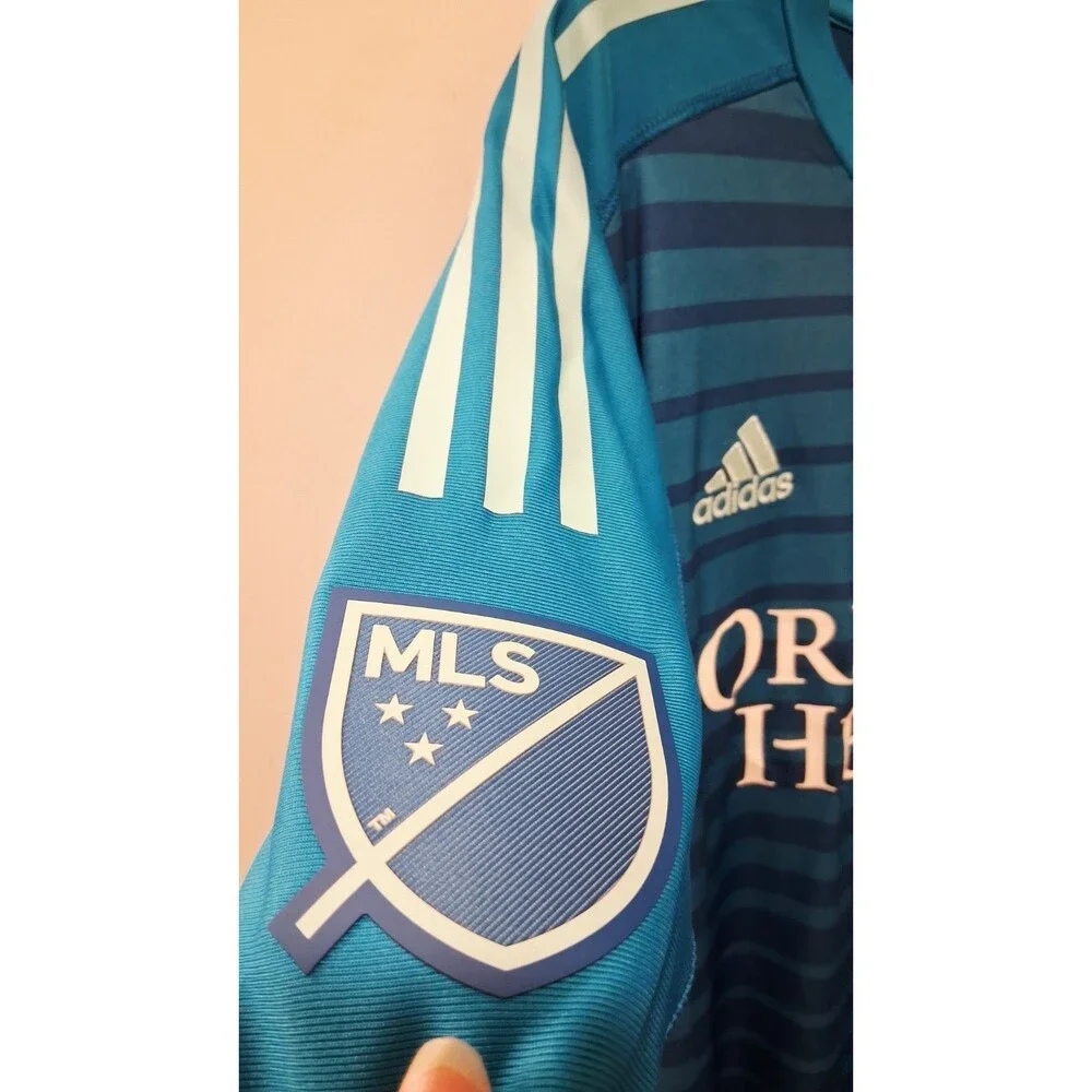 Orlando City SC Jersey Mens Large Blue MLS Soccer Adidas NWT Rare 2018